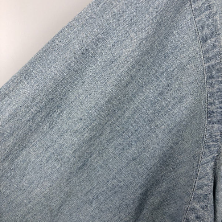Ralph Lauren Classic Fit Long Sleeve Button Down Shirt Men's XL cotton Blue type light blue Vintage Second Hand