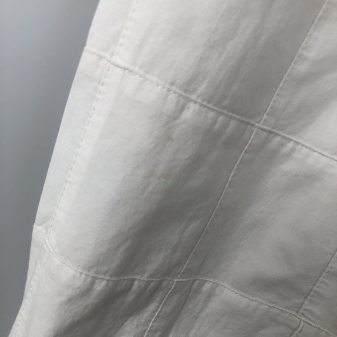 ORVIS Patchwork Long-Sleeve Cotton Shirt, Men's Size L (approx.) cotton white type Vintage Second Hand