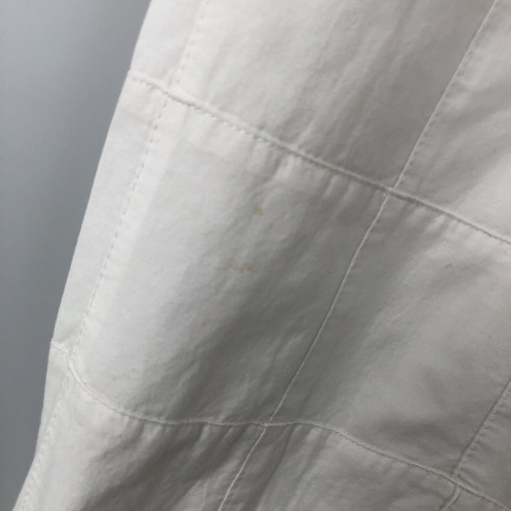 ORVIS Patchwork Long-Sleeve Cotton Shirt, Men's Size L (approx.) cotton white type Vintage Second Hand