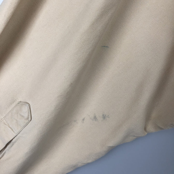 90'S ORVIS Long-Sleeve Cotton Shirt, Men's Size L (Equivalent), Vintage cotton Beige type Vintage Second Hand