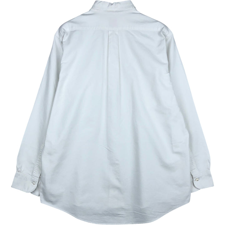 Brooks Brothers Est.1818 Long Sleeve Button-Down Shirt, Men's Size L cotton white type Vintage Second Hand
