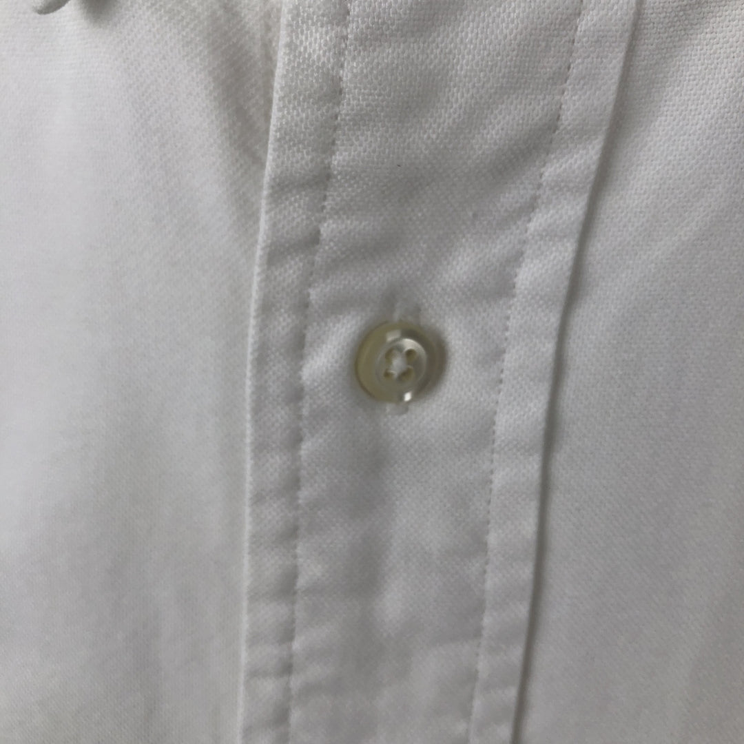 Brooks Brothers Est.1818 Long Sleeve Button-Down Shirt, Men's Size L cotton white type Vintage Second Hand