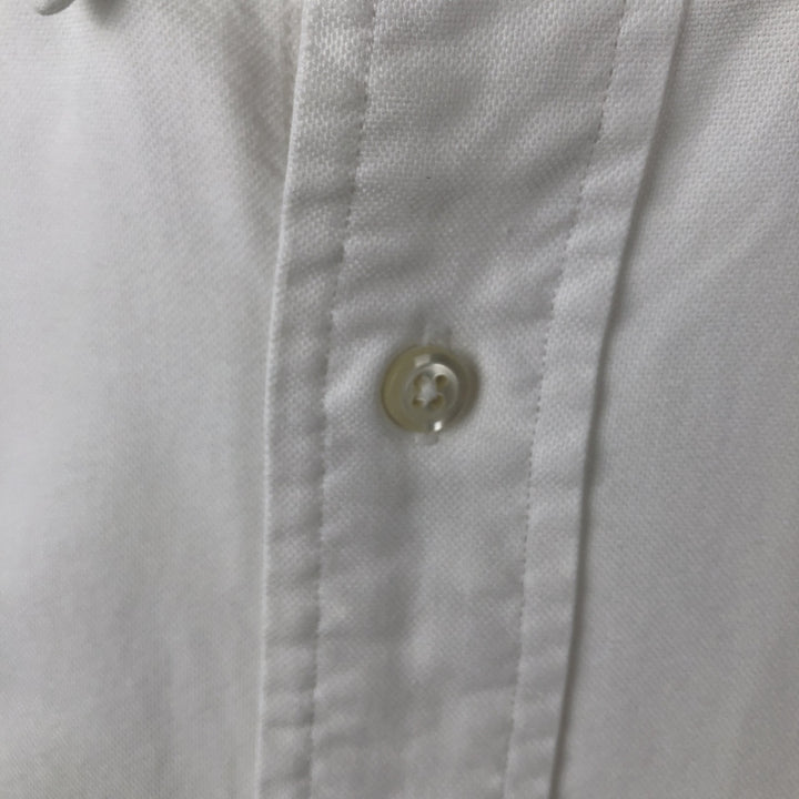 Brooks Brothers Est.1818 Long Sleeve Button-Down Shirt, Men's Size L cotton white type Vintage Second Hand