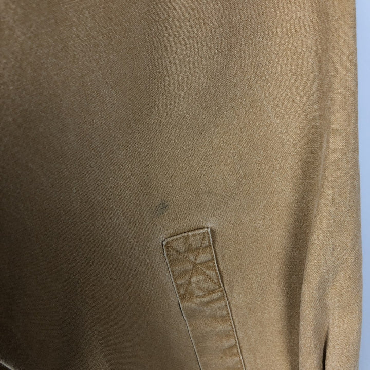 90s-00'S LLBean Cotton Box Shirt, Men's Size L (approx.), Vintage cotton brown type Vintage Second Hand