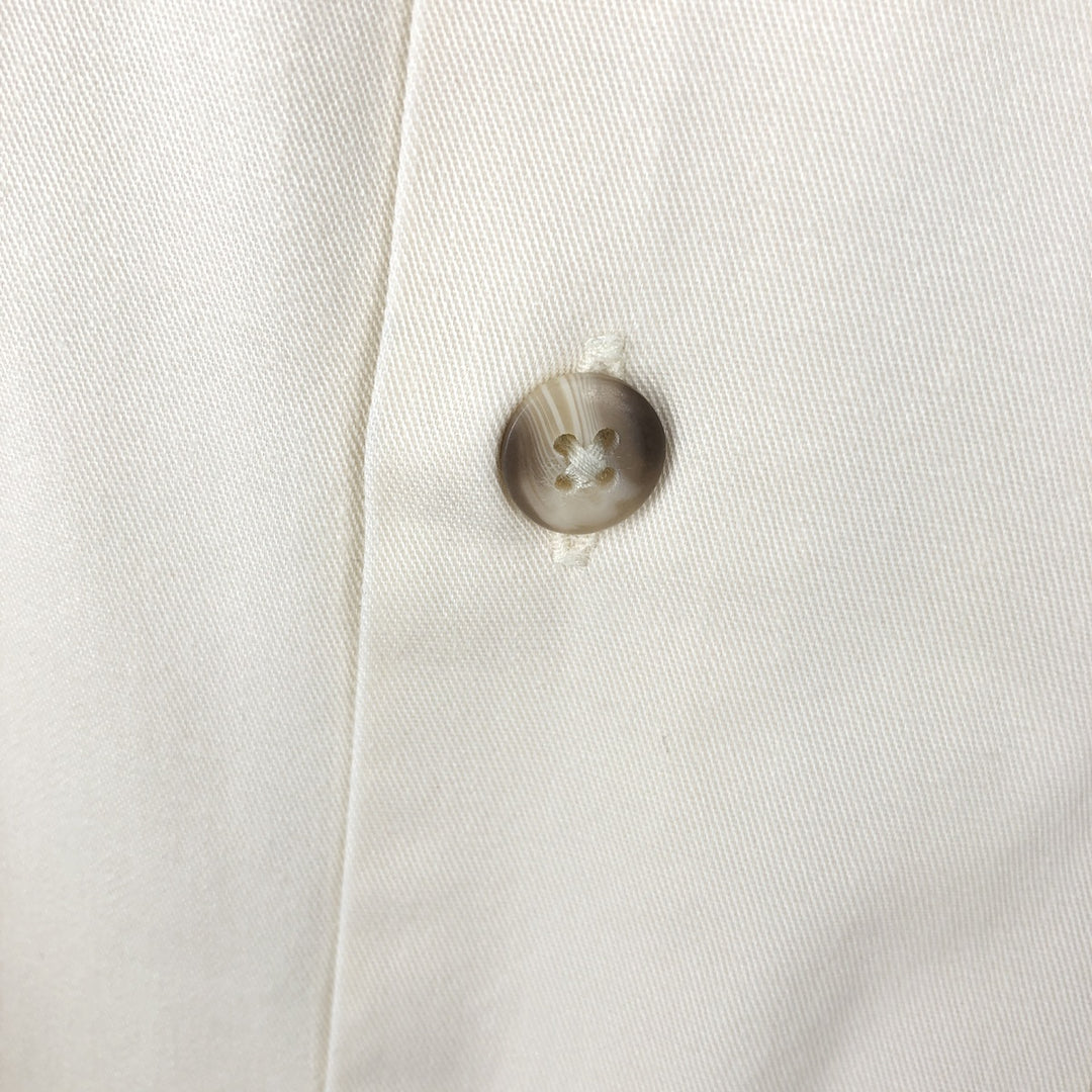 GAP Long-Sleeve Button-Down Shirt, Men's Size S (equivalent to size S) cotton ivory Vintage Second Hand