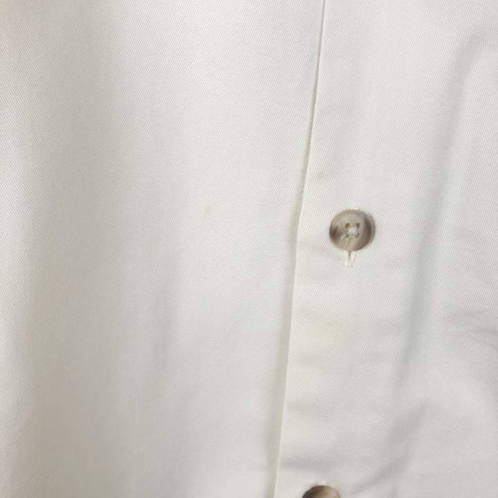 GAP Long-Sleeve Button-Down Shirt, Men's Size S (equivalent to size S) cotton ivory Vintage Second Hand