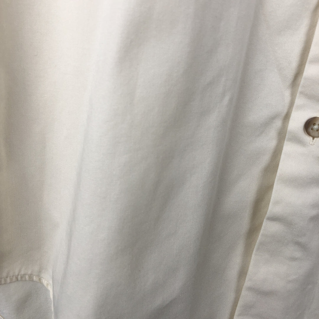 GAP Long-Sleeve Button-Down Shirt, Men's Size S (equivalent to size S) cotton ivory Vintage Second Hand