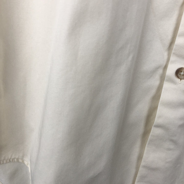 GAP Long-Sleeve Button-Down Shirt, Men's Size S (equivalent to size S) cotton ivory Vintage Second Hand