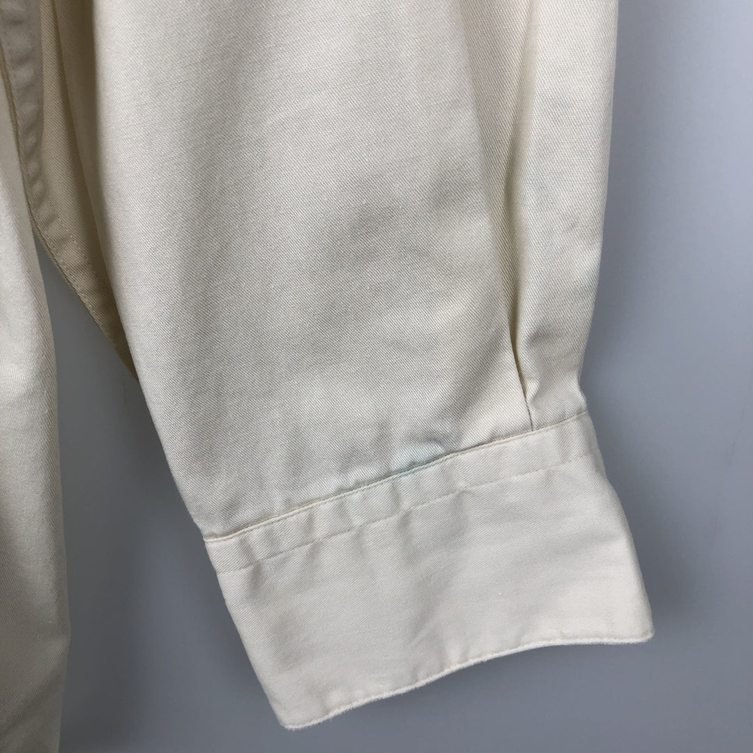 GAP Long-Sleeve Button-Down Shirt, Men's Size S (equivalent to size S) cotton ivory Vintage Second Hand