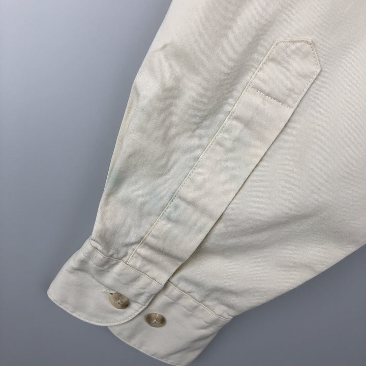 GAP Long-Sleeve Button-Down Shirt, Men's Size S (equivalent to size S) cotton ivory Vintage Second Hand