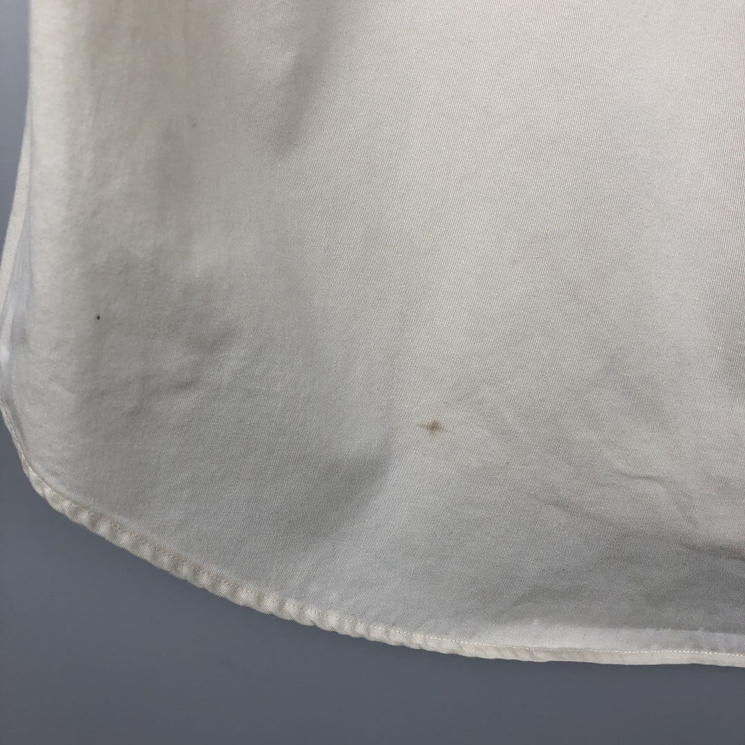 GAP Long-Sleeve Button-Down Shirt, Men's Size S (equivalent to size S) cotton ivory Vintage Second Hand