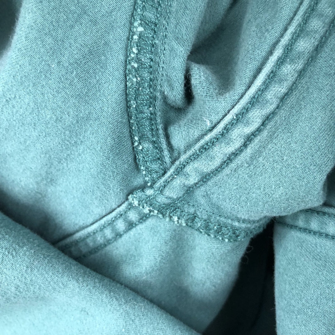 90'S GAP Old Gap Long Sleeve Cotton Shirt Men's L Size Vintage cotton green type Vintage Second Hand