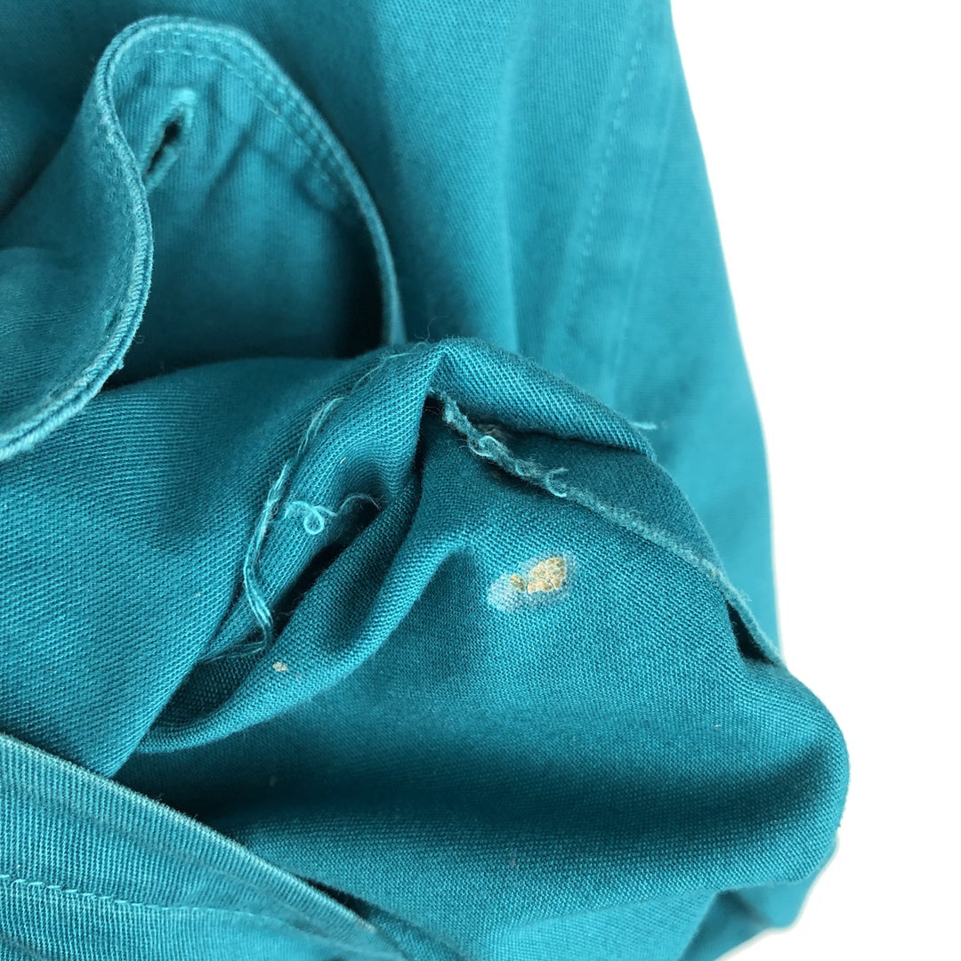 90'S GAP Vintage Long Sleeve Cotton Shirt, Men's Size Medium cotton green type Vintage Second Hand