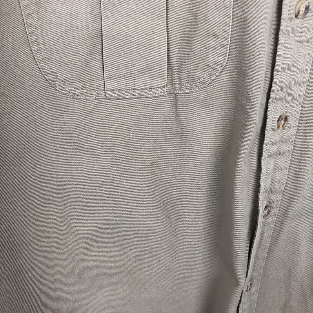 Banana Republic long-sleeved cotton shirt, men's size M. cotton Beige type Vintage Second Hand