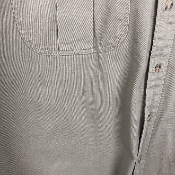 Banana Republic long-sleeved cotton shirt, men's size M. cotton Beige type Vintage Second Hand