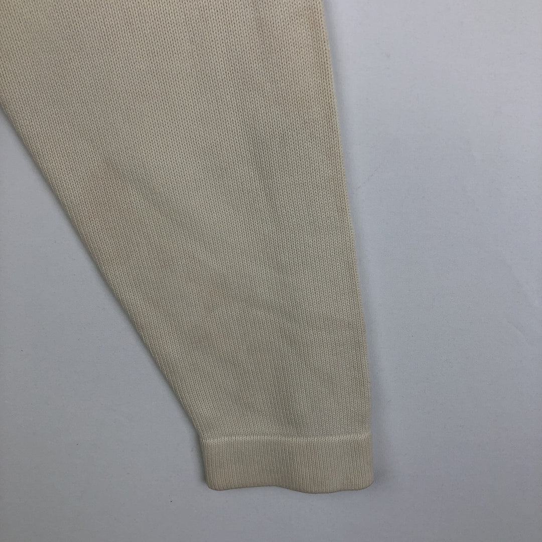Vintage 90'S Tommy Hilfiger Jeans cotton knit sweater, men's size XL cotton white type Vintage Second Hand