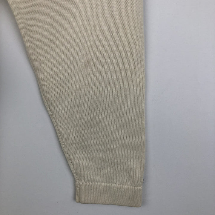 Vintage 90'S Tommy Hilfiger Jeans cotton knit sweater, men's size XL cotton white type Vintage Second Hand
