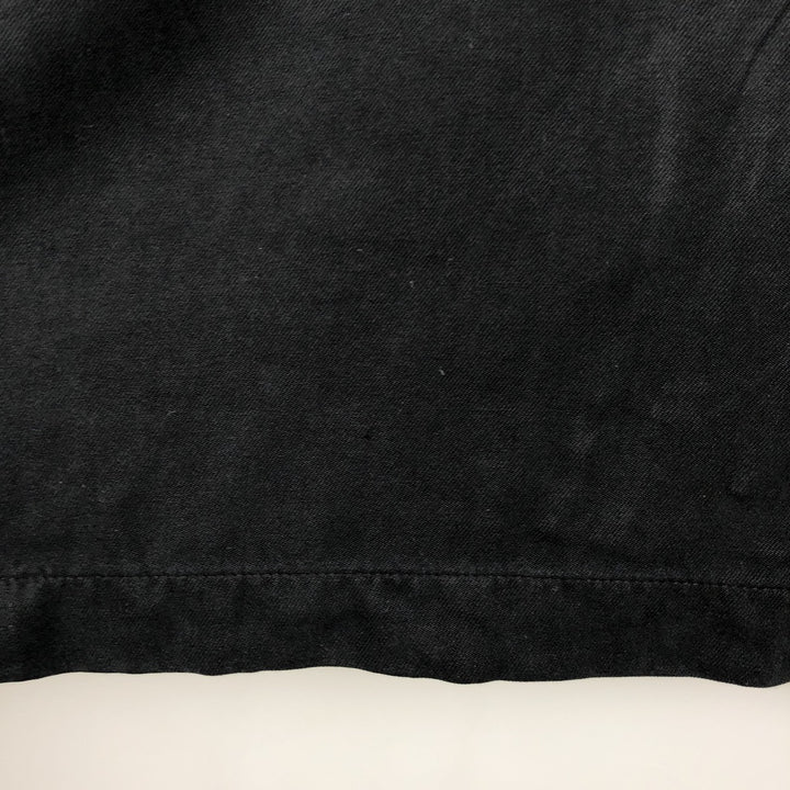 90s-00'S Nat Nast Two-Tone Short-Sleeve Open-Collar Silk Shirt, Men's XL (approx.), Vintage silk black type Vintage Second Hand