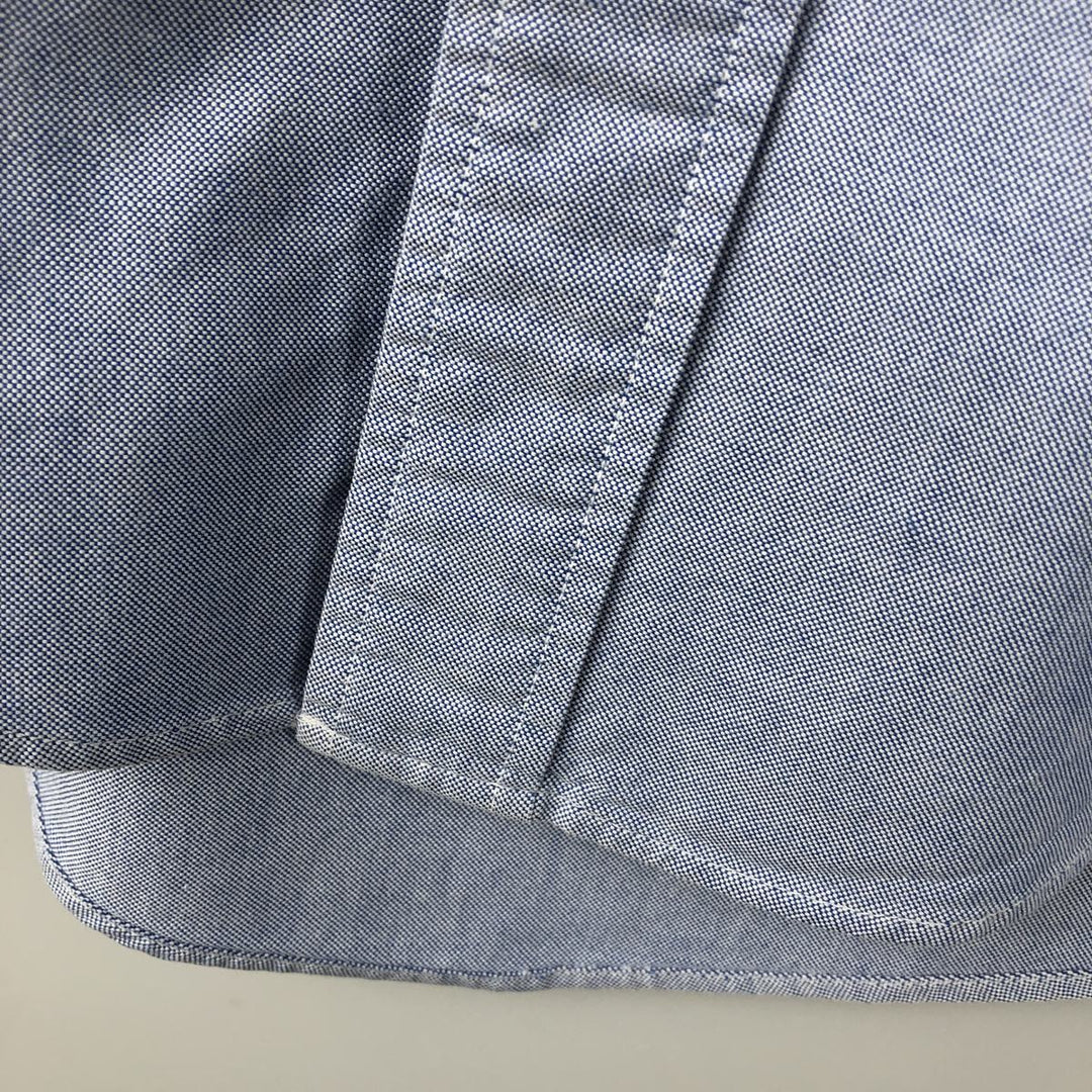Brooks Brothers long-sleeved button-down shirt, made in the USA, size M cotton blue type Vintage Second Hand