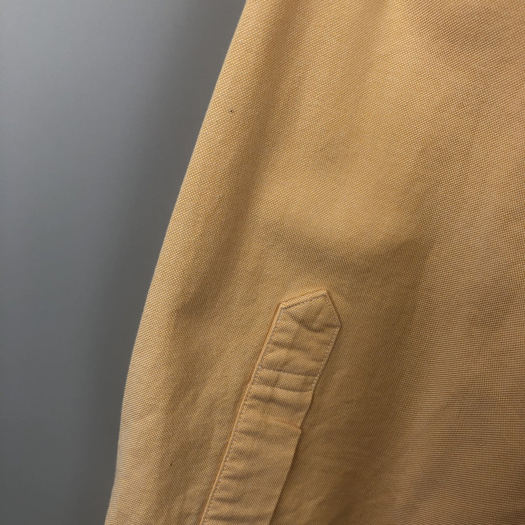 80s-90'S Brooks Brothers MAKERS Long Sleeve Button Down Shirt Made in USA Men's Size L Vintage Supima Cotton orange type Vintage Second Hand