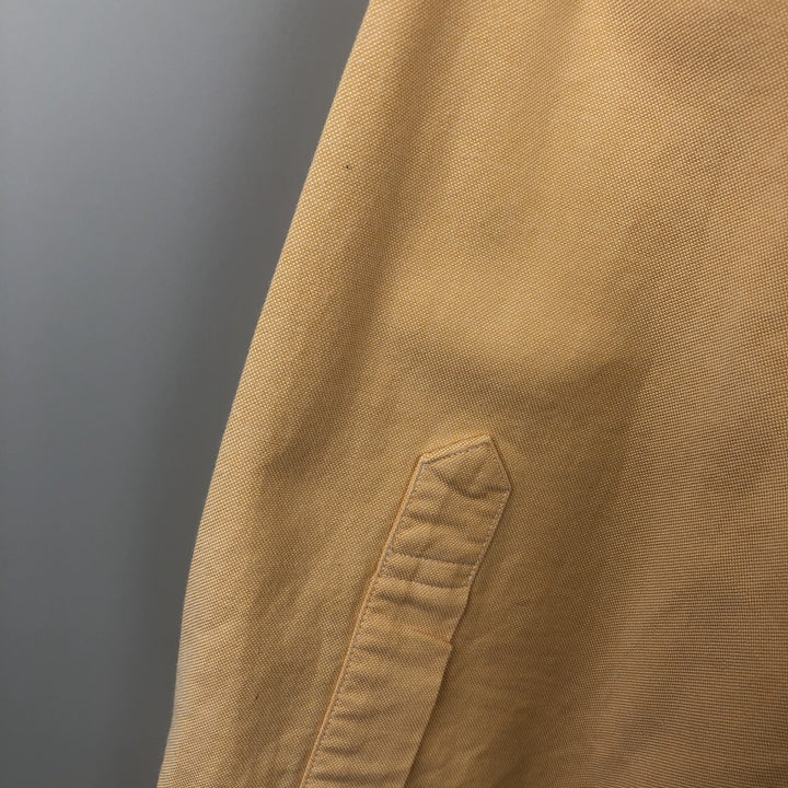 80s-90'S Brooks Brothers MAKERS Long Sleeve Button Down Shirt Made in USA Men's Size L Vintage Supima Cotton orange type Vintage Second Hand