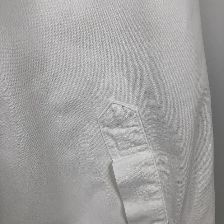 80s-90'S Brooks Brothers MAKERS Long Sleeve Button Down Shirt Made in USA Men's XXL Vintage cotton white type Vintage Second Hand