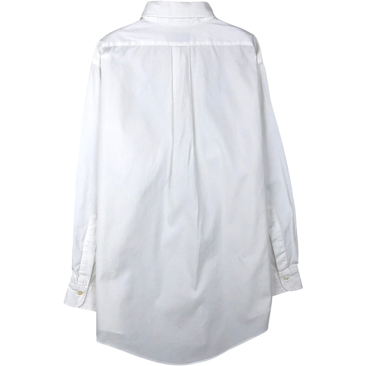 Brooks Brothers long sleeve button down shirt made in USA, size L for men cotton white type Vintage Second Hand