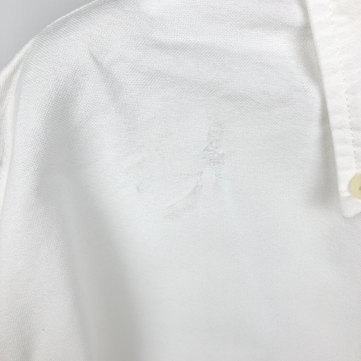 80s-90'S Brooks Brothers Est.1818 Long Sleeve Button Down Shirt Made in USA Men's M Vintage cotton white type Vintage Second Hand