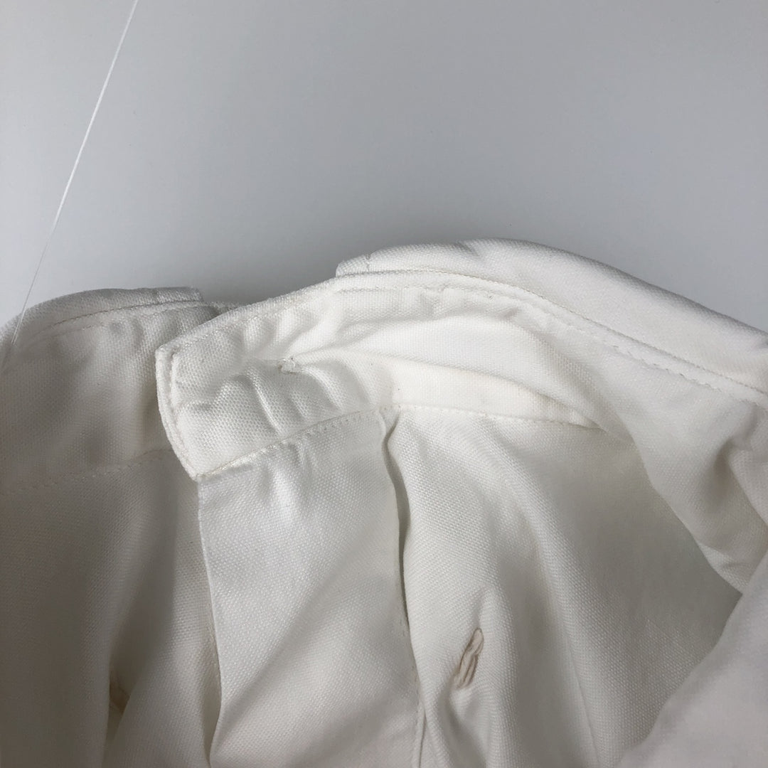 80s-90'S Brooks Brothers MAKERS Long Sleeve Button Down Shirt Made in USA Men's Size L Vintage cotton white type Vintage Second Hand