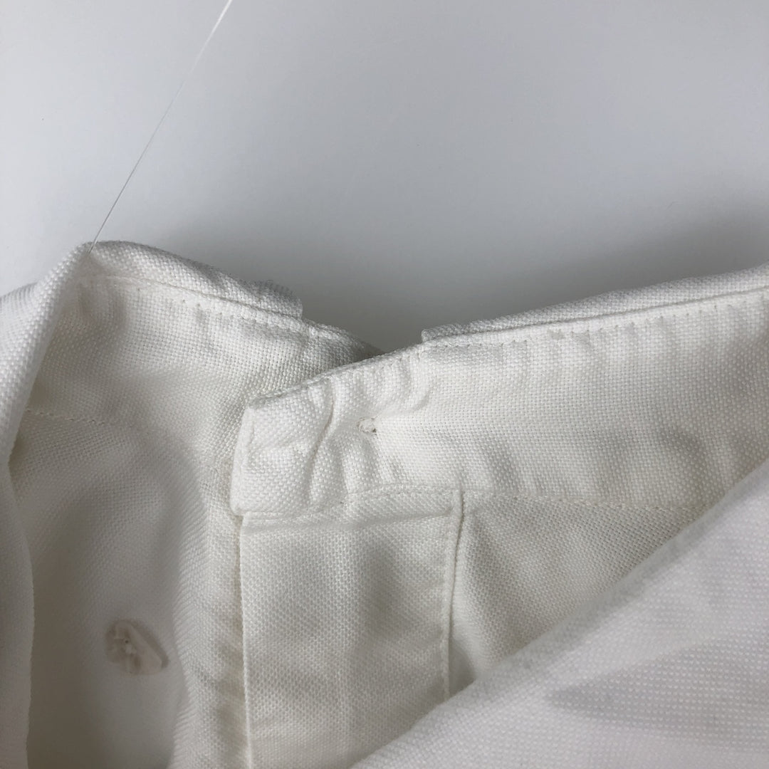 Brooks Brothers long sleeve button down shirt made in USA, size L for men cotton white type Vintage Second Hand