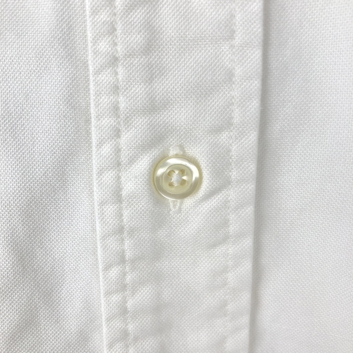 Brooks Brothers Est.1818 Long Sleeve Button Down Shirt Made in USA Men's XL Supima Cotton white type Vintage Second Hand