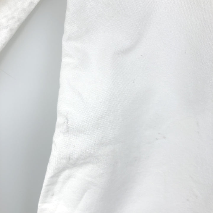 Brooks Brothers Est.1818 Long Sleeve Button Down Shirt Made in USA Men's XL Supima Cotton white type Vintage Second Hand