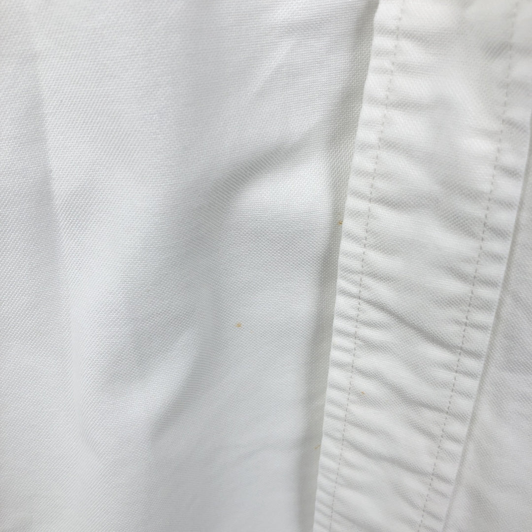 Brooks Brothers MAKERS Long Sleeve Button Down Shirt Made in USA Men's Size L cotton white type Vintage Second Hand