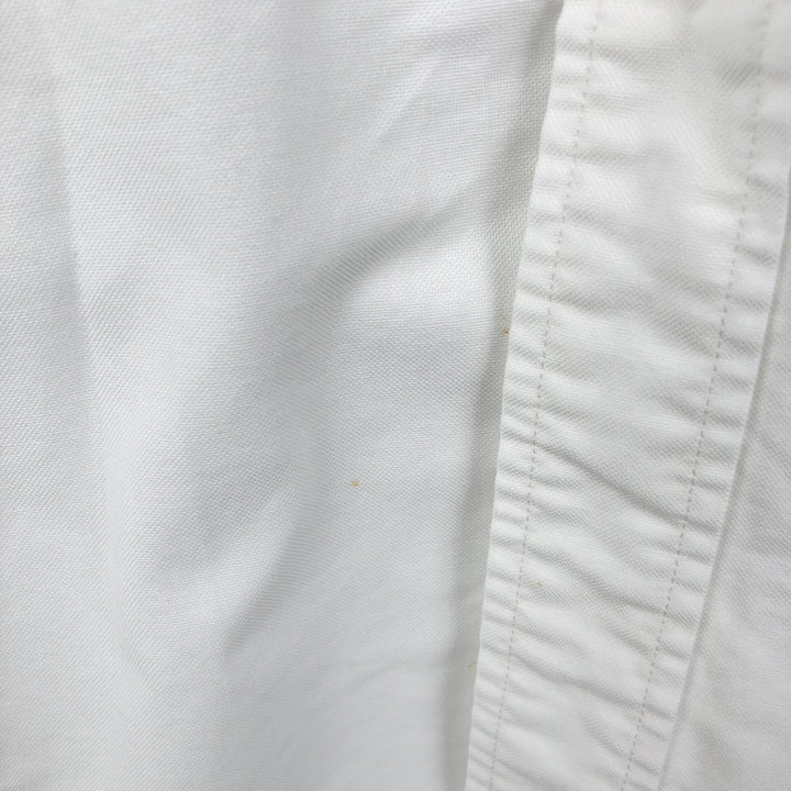 Brooks Brothers MAKERS Long Sleeve Button Down Shirt Made in USA Men's Size L cotton white type Vintage Second Hand