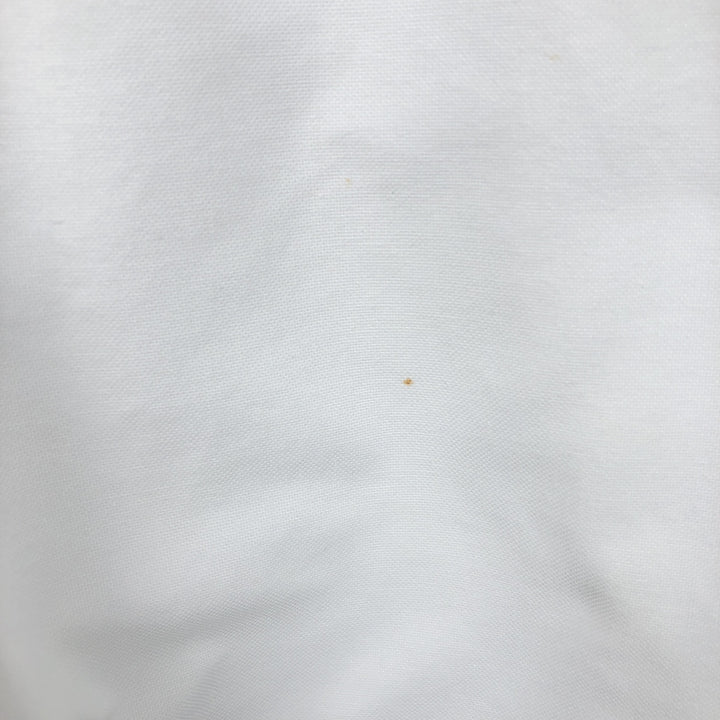 Brooks Brothers MAKERS Long Sleeve Button Down Shirt Made in USA Men's Size L cotton white type Vintage Second Hand