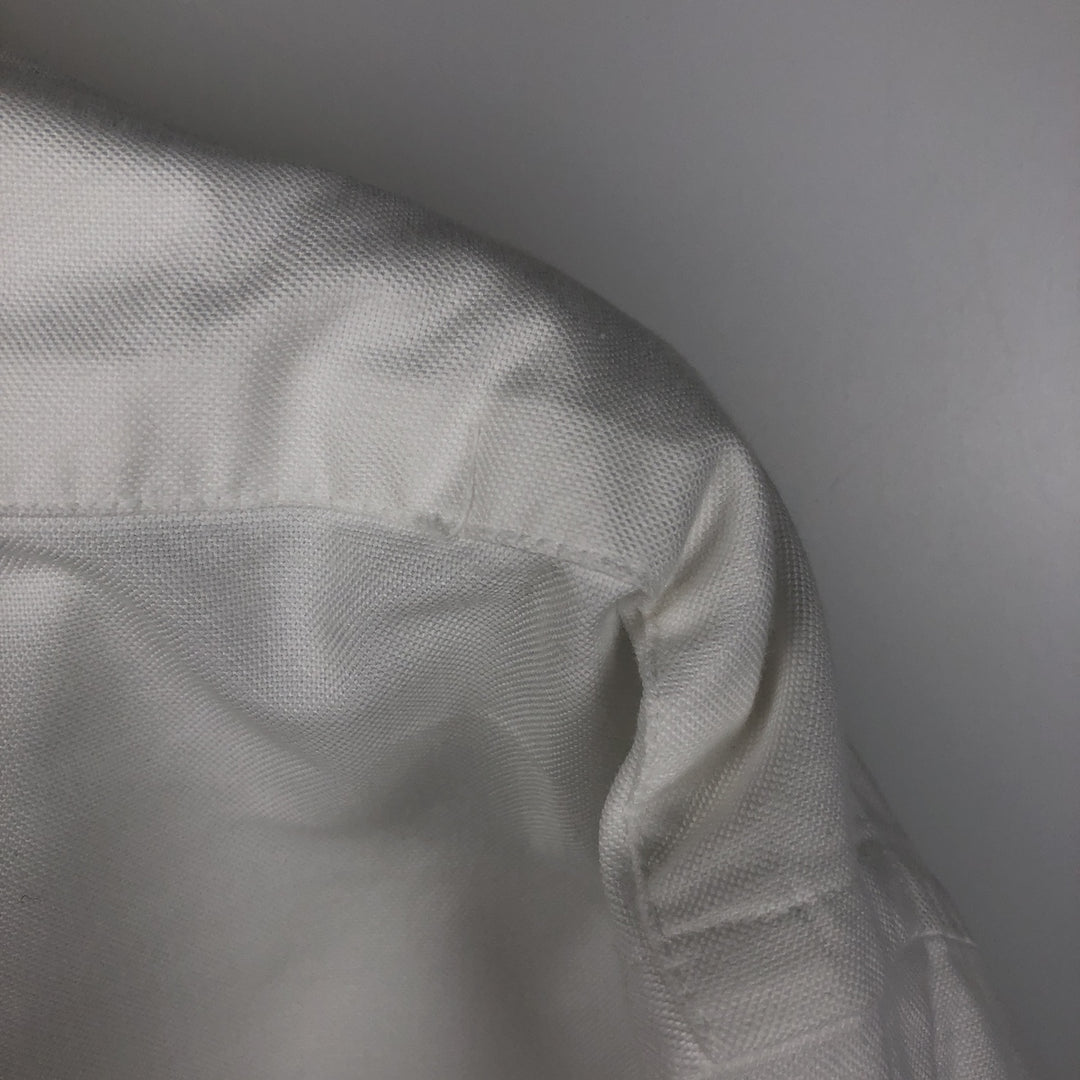 Brooks Brothers Est.1818 Long Sleeve Button Down Shirt Made in USA Men's M Supima Cotton white type Vintage Second Hand