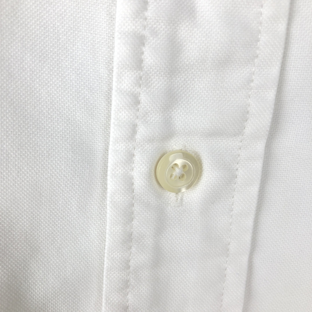 Brooks Brothers Est.1818 Long Sleeve Button Down Shirt Made in USA Men's XL Supima Cotton white type Vintage Second Hand