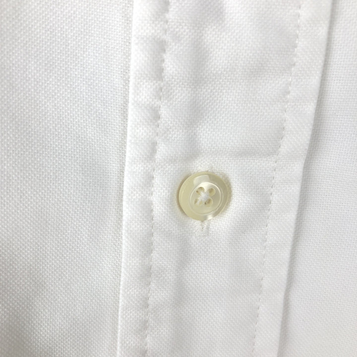 Brooks Brothers Est.1818 Long Sleeve Button Down Shirt Made in USA Men's XL Supima Cotton white type Vintage Second Hand