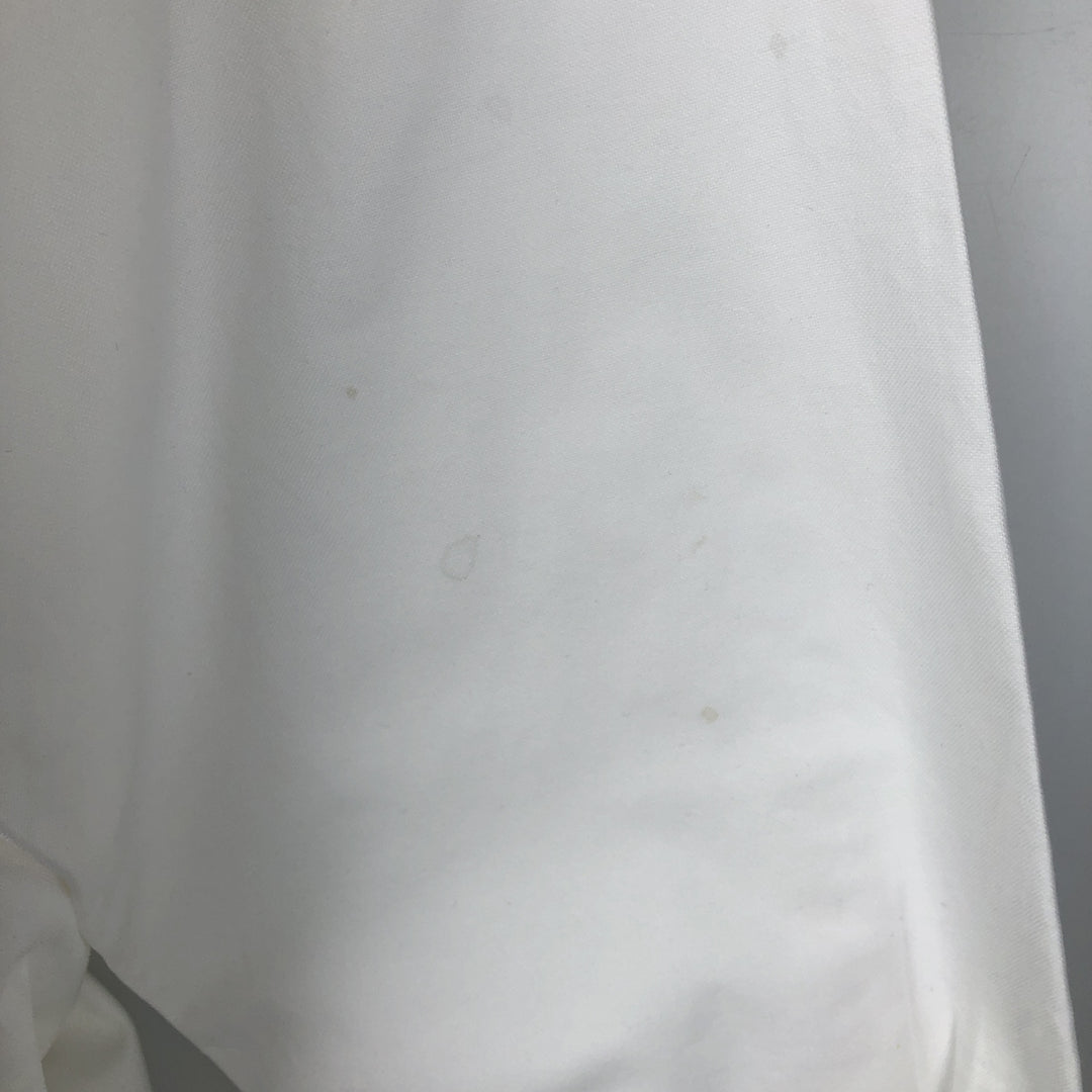 Brooks Brothers Est.1818 Long Sleeve Button Down Shirt Made in USA Men's XL Supima Cotton white type Vintage Second Hand