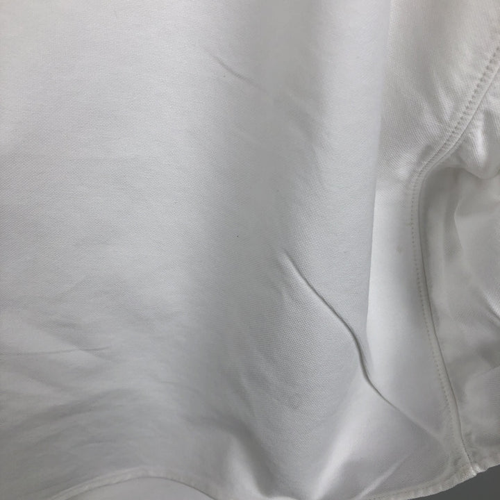 Brooks Brothers Est.1818 Long Sleeve Button Down Shirt Made in USA Men's XL Supima Cotton white type Vintage Second Hand