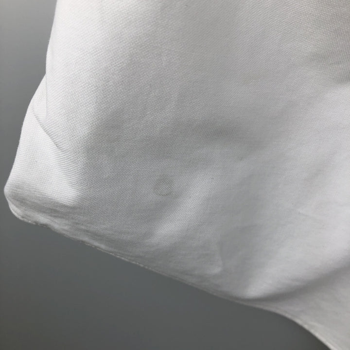 Brooks Brothers Est.1818 Long Sleeve Button Down Shirt Made in USA Men's XL Supima Cotton white type Vintage Second Hand