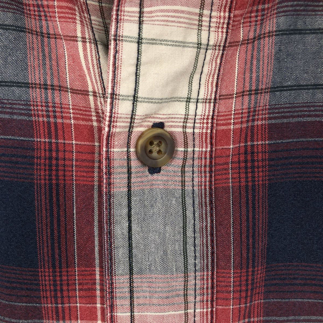 Carhartt Relaxed Fit Long Sleeve Button Down Work Shirt, Men's XL cotton red type Vintage Second Hand