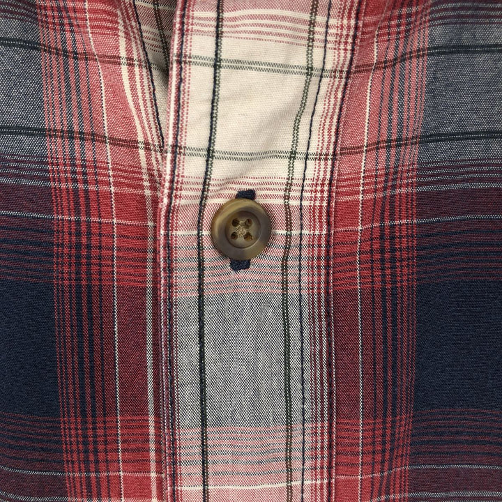 Carhartt Relaxed Fit Long Sleeve Button Down Work Shirt, Men's XL cotton red type Vintage Second Hand