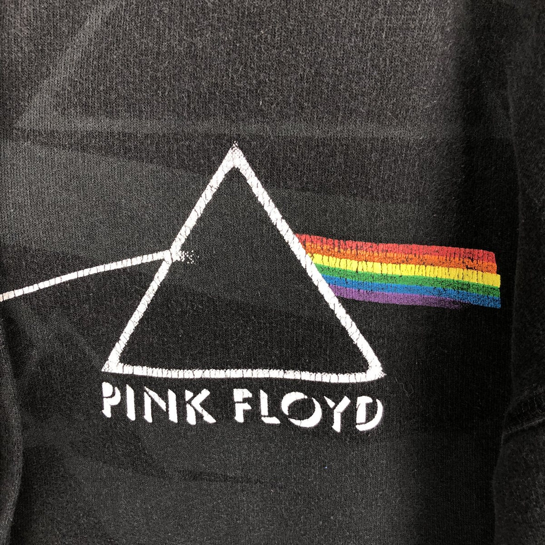 ROCKWARE PINK FLOYD (Pink Floyd) Band Sweatshirt Full-Zip Hoodie, Men's XXL (approx.) cotton black type Vintage Second Hand