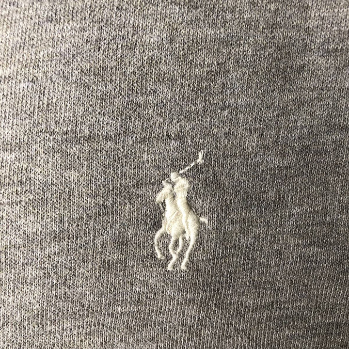 Ralph Lauren POLO RALPH LAUREN full-zip sweatshirt hoodie, women's size L cotton gray type Vintage Second Hand