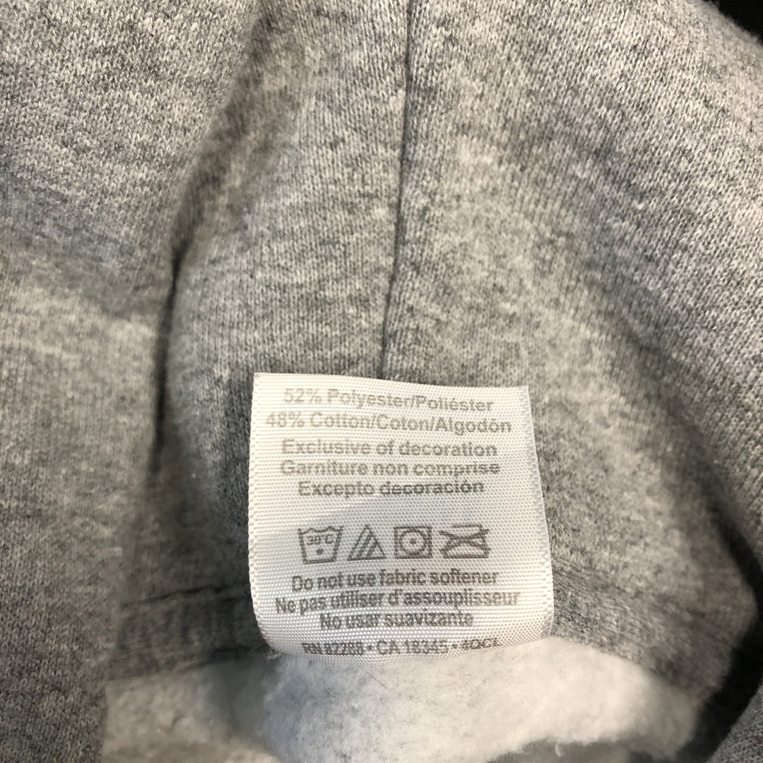 90'S Russell Plain Blank Sweatshirt Hoodie, Women's Size S (Equivalent), Vintage polyester gray type Vintage Second Hand