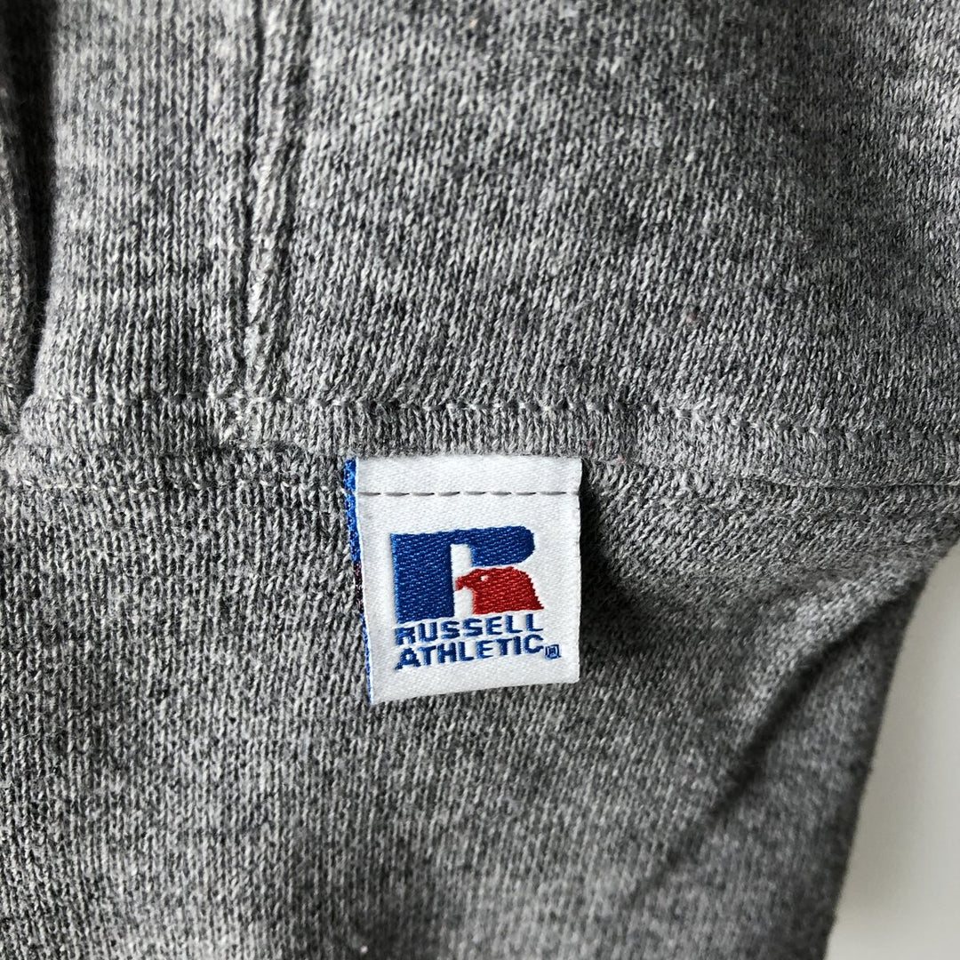 90'S Russell Plain Blank Sweatshirt Hoodie, Women's Size S (Equivalent), Vintage polyester gray type Vintage Second Hand
