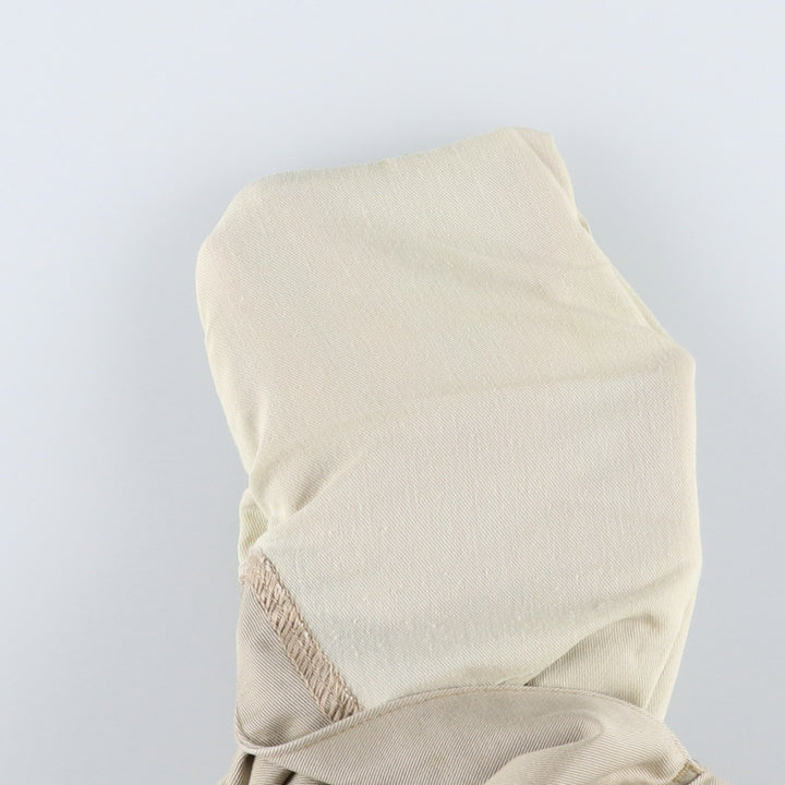 Wrangler RIATA Two-Pleat Chino Pants, Men's Size W33 (approx.) cotton Beige type Vintage Second Hand