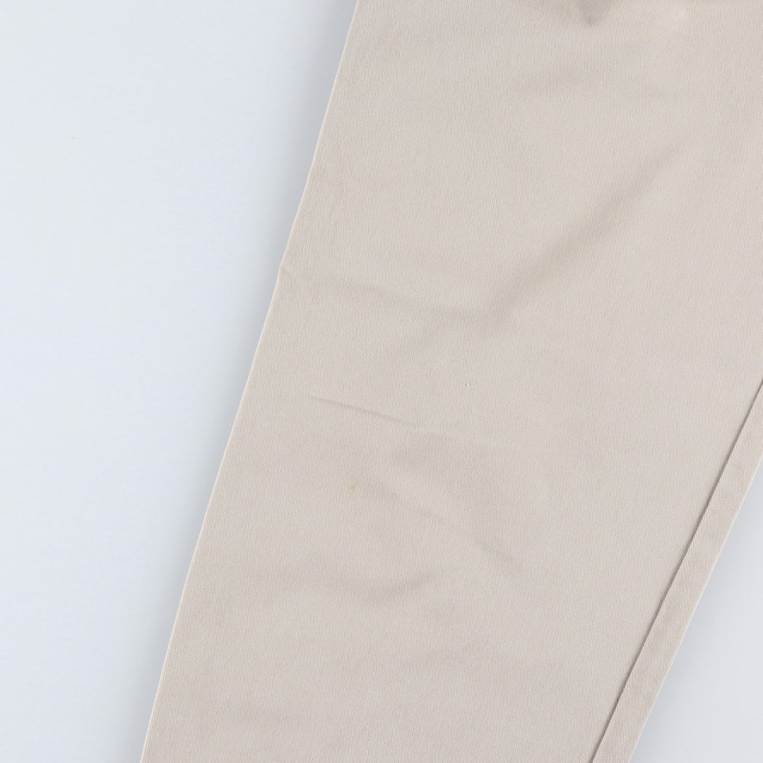 90'S Dockers Classic Fit Two-Pleat Chino Pants, Men's Size W30 (approx.), Vintage cotton Beige type Vintage Second Hand