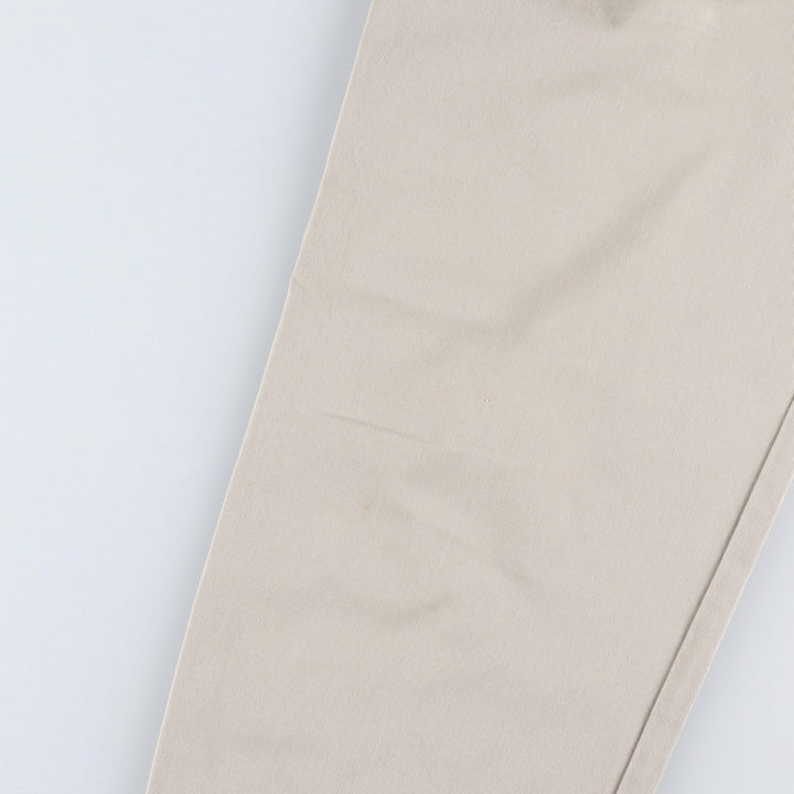 90'S Dockers Classic Fit Two-Pleat Chino Pants, Men's Size W30 (approx.), Vintage cotton Beige type Vintage Second Hand